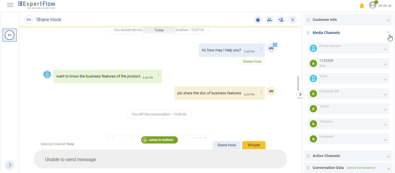 conversation history alongwith media channels.png