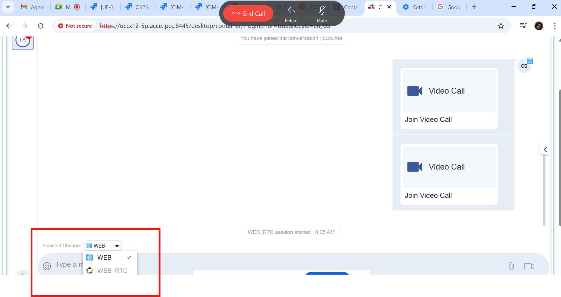 Agent Initiated WebRTC for Cisco Video Call Feature Document || Release ...